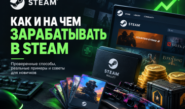 Как и на чем зарабатывать в Steam в 2026 году