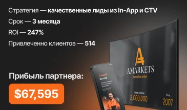 Финансовый арбитраж в 2026 году: как заработать $67 000 на In-App и CTV трафике с ROI 247%