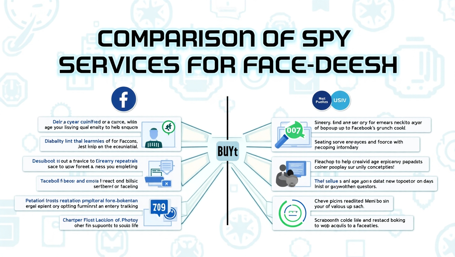 Сравнение Spy сервисов для Facebook