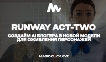Runway Two-Act: Генерируем AI инфлюенсера для гемблинг трафика