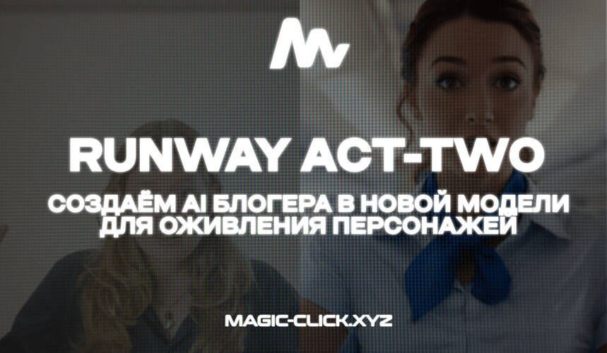 Runway Two-Act: Генерируем AI инфлюенсера для гемблинг трафика