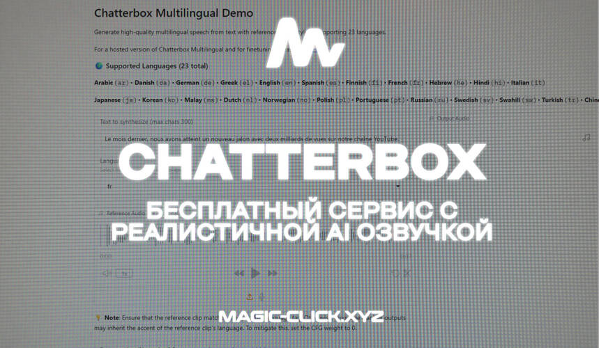 Обзор Chatterbox: Озвучиваем рекламные креативы